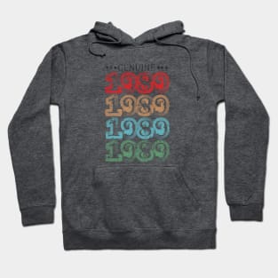 Genuine 1989 birthday gift Hoodie